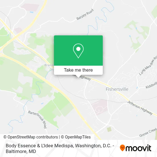 Body Essence & L'Idee Medispa map