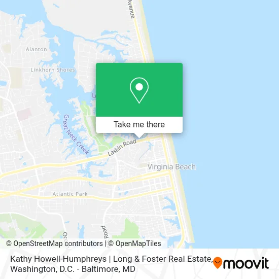Kathy Howell-Humphreys | Long & Foster Real Estate map
