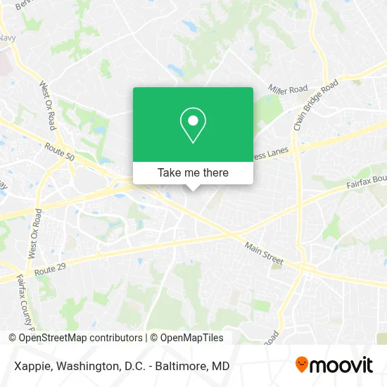 Xappie map