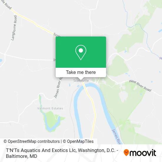 T'N'Ts Aquatics And Exotics Llc map