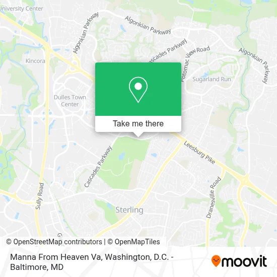 Manna From Heaven Va map