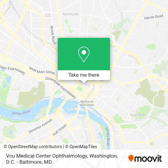 Vcu Medical Center Ophthalmology map