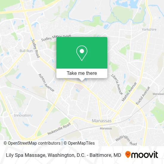 Lily Spa Massage map