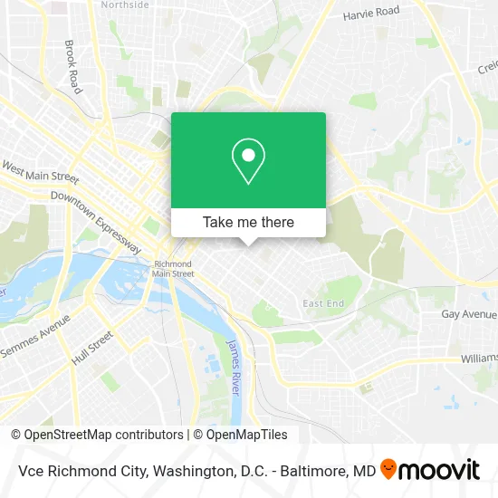 Vce Richmond City map