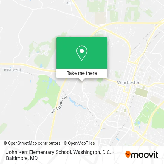John Kerr Elementary School map