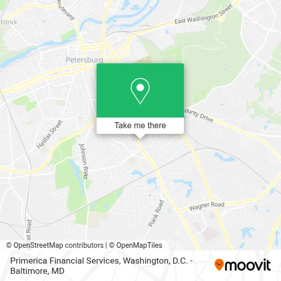 Primerica Financial Services map