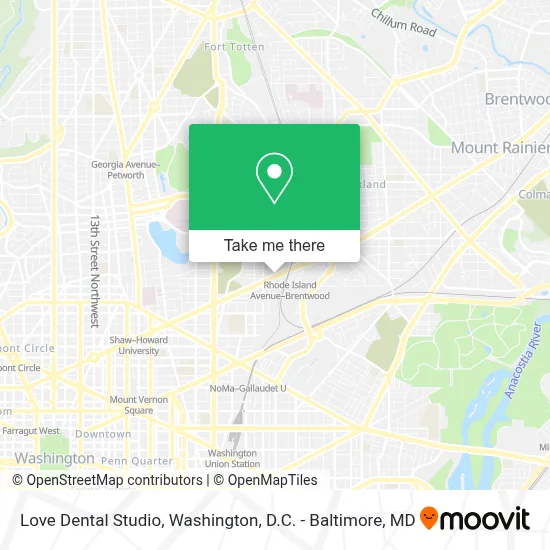 Love Dental Studio map