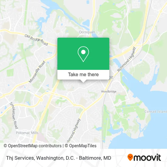 Thj Services map