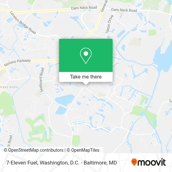 7-Eleven Fuel map