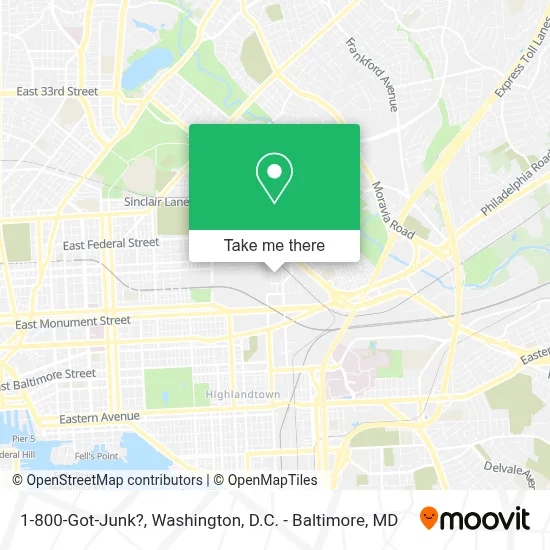 1-800-Got-Junk? map
