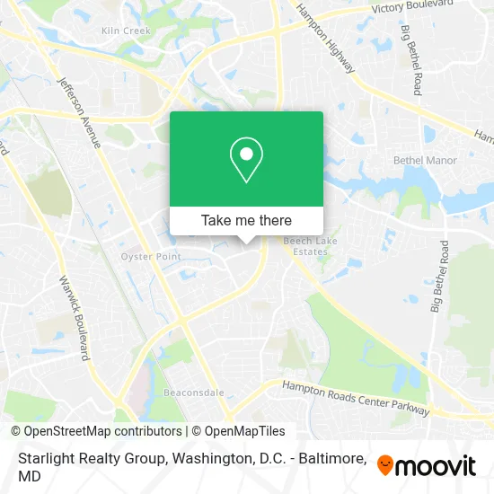 Starlight Realty Group map