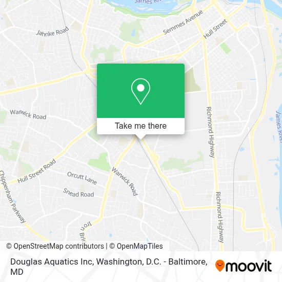 Douglas Aquatics Inc map
