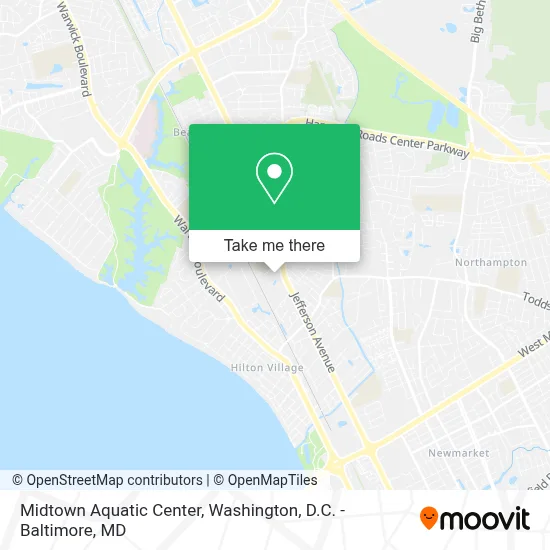 Midtown Aquatic Center map