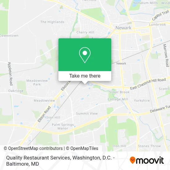 Quality Restaurant Services map