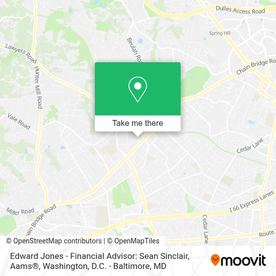 Edward Jones - Financial Advisor: Sean Sinclair, Aams® map