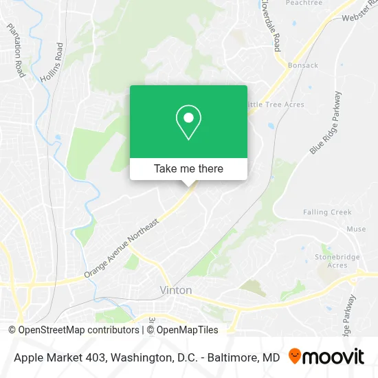 Apple Market 403 map
