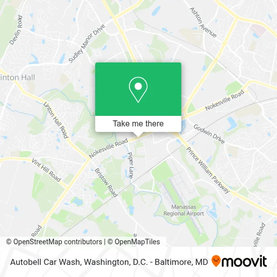 Autobell Car Wash map
