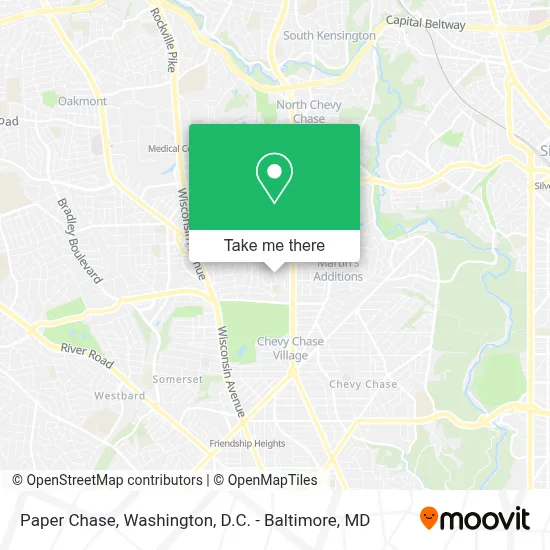 Paper Chase map
