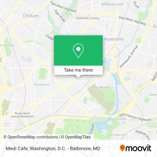 Medi Cafe map