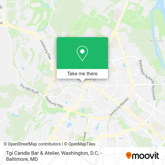 Tgl Candle Bar & Atelier map