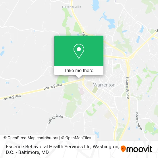 Essence Behavioral Health Services Llc map