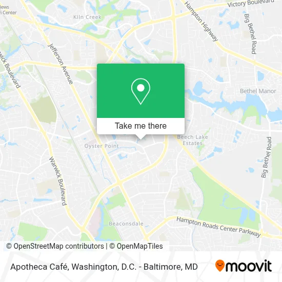 Apotheca Café map