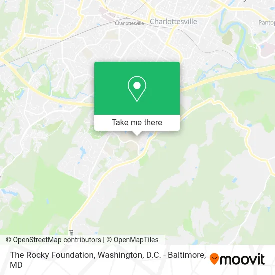 The Rocky Foundation map