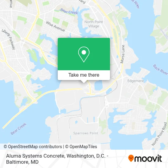 Aluma Systems Concrete map