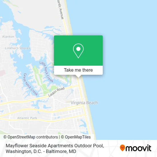 Mayflower Seaside Apartments Outdoor Pool map