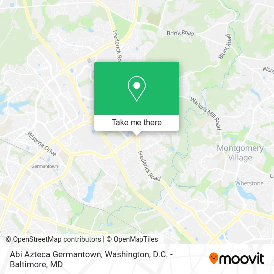 Abi Azteca Germantown map