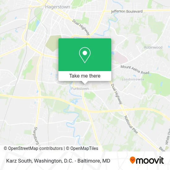 Karz South map