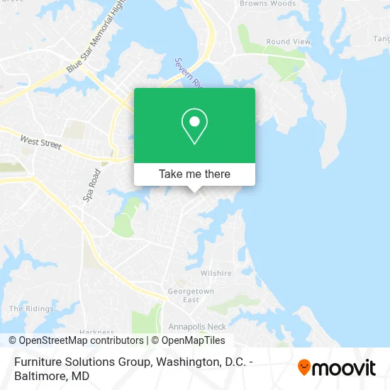 Furniture Solutions Group map