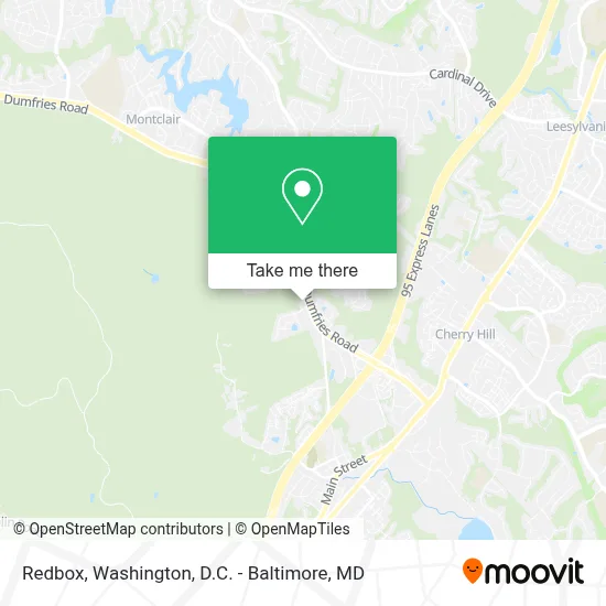 Redbox map
