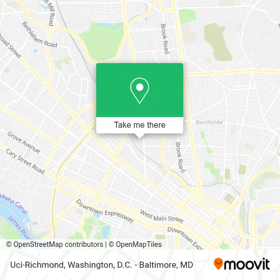 Uci-Richmond map