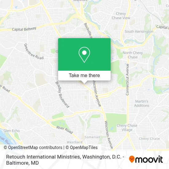 Retouch International Ministries map