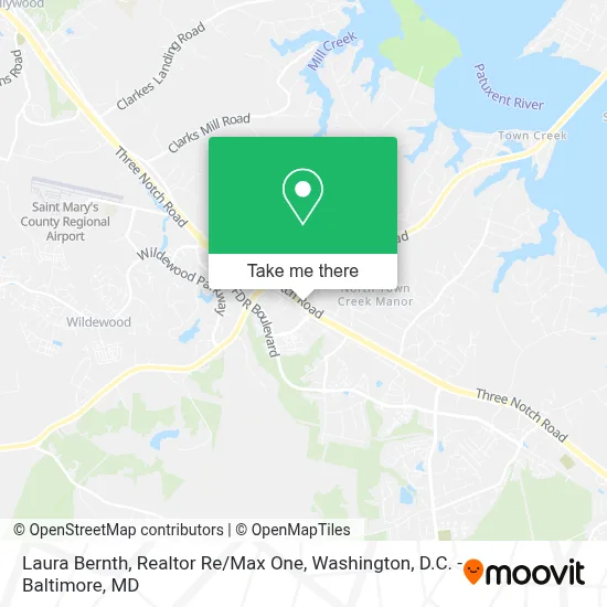 Laura Bernth, Realtor Re / Max One map