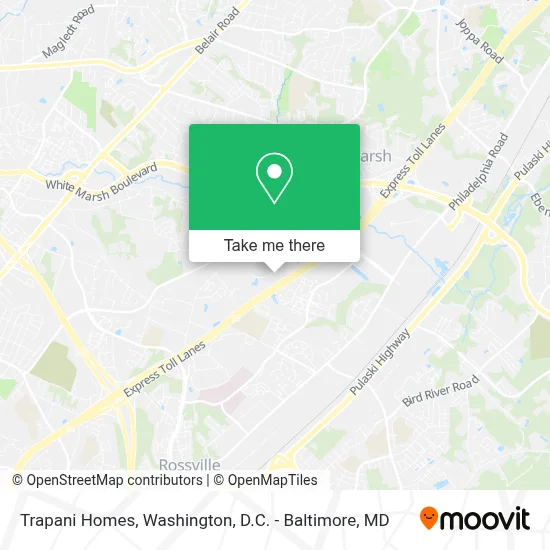 Trapani Homes map