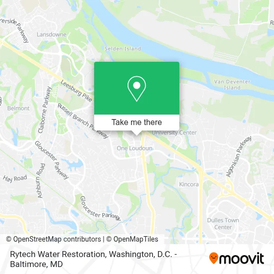 Rytech Water Restoration map