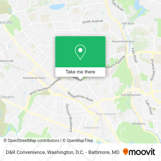 D&R Convenience map