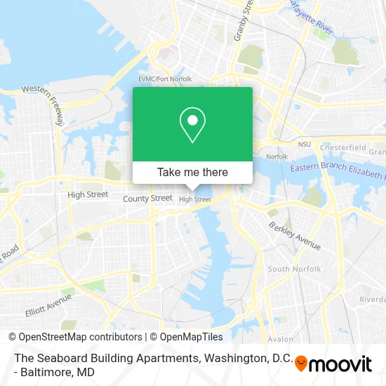 The Seaboard Building Apartments map