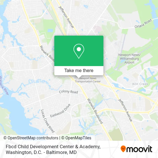 Fbcd Child Development Center & Academy map