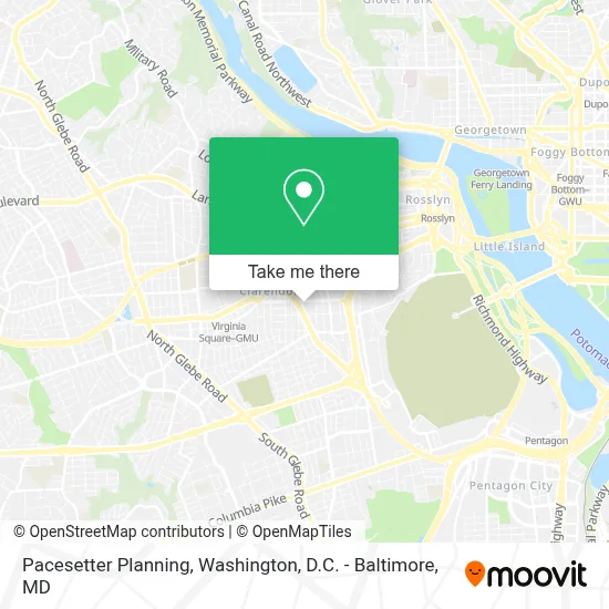 Pacesetter Planning map