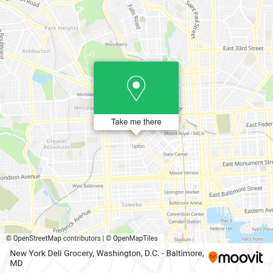 New York Deli Grocery map