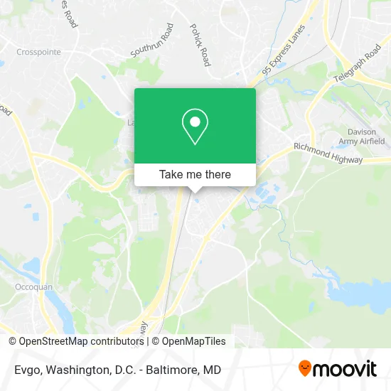 Evgo map