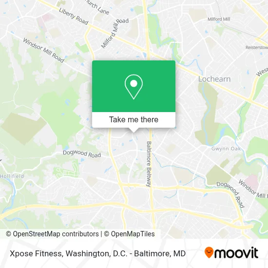 Xpose Fitness map