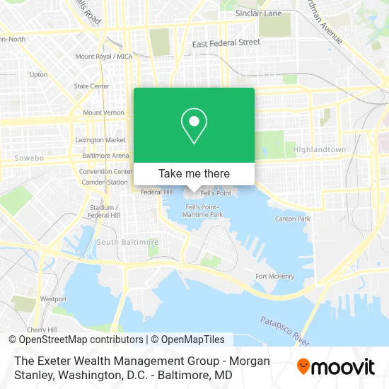The Exeter Wealth Management Group - Morgan Stanley map