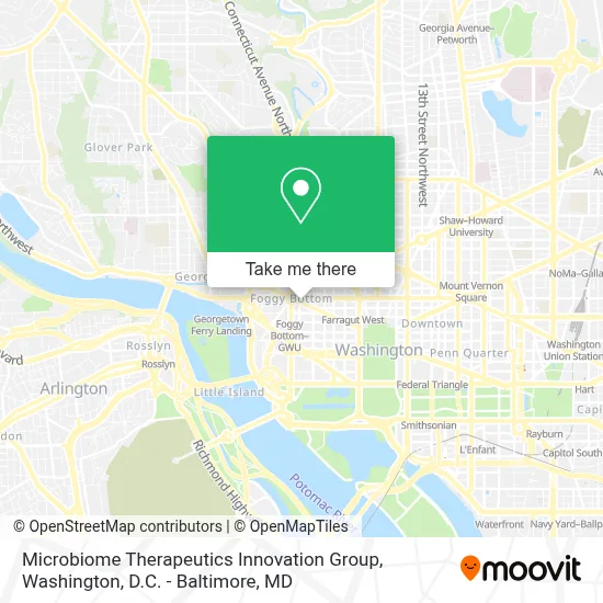 Microbiome Therapeutics Innovation Group map