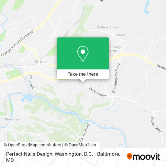 Perfect Nails Design map