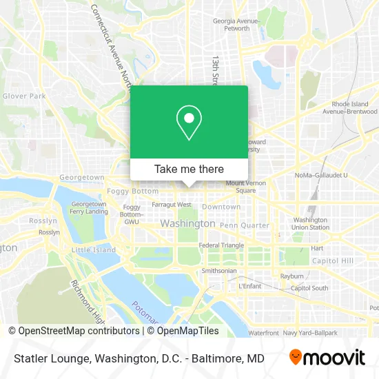 Statler Lounge map