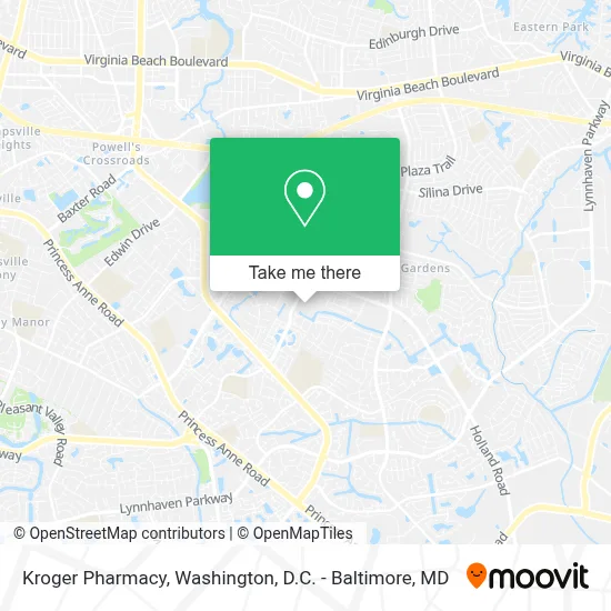Kroger Pharmacy map
